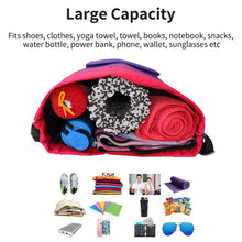 Load image into Gallery viewer, Risefit Drawstring Swimming Bag School PE Bags Waterproof Gym Backpack Daily Book Bags with Large Capacity Travel Kids Girls Boys Adults
